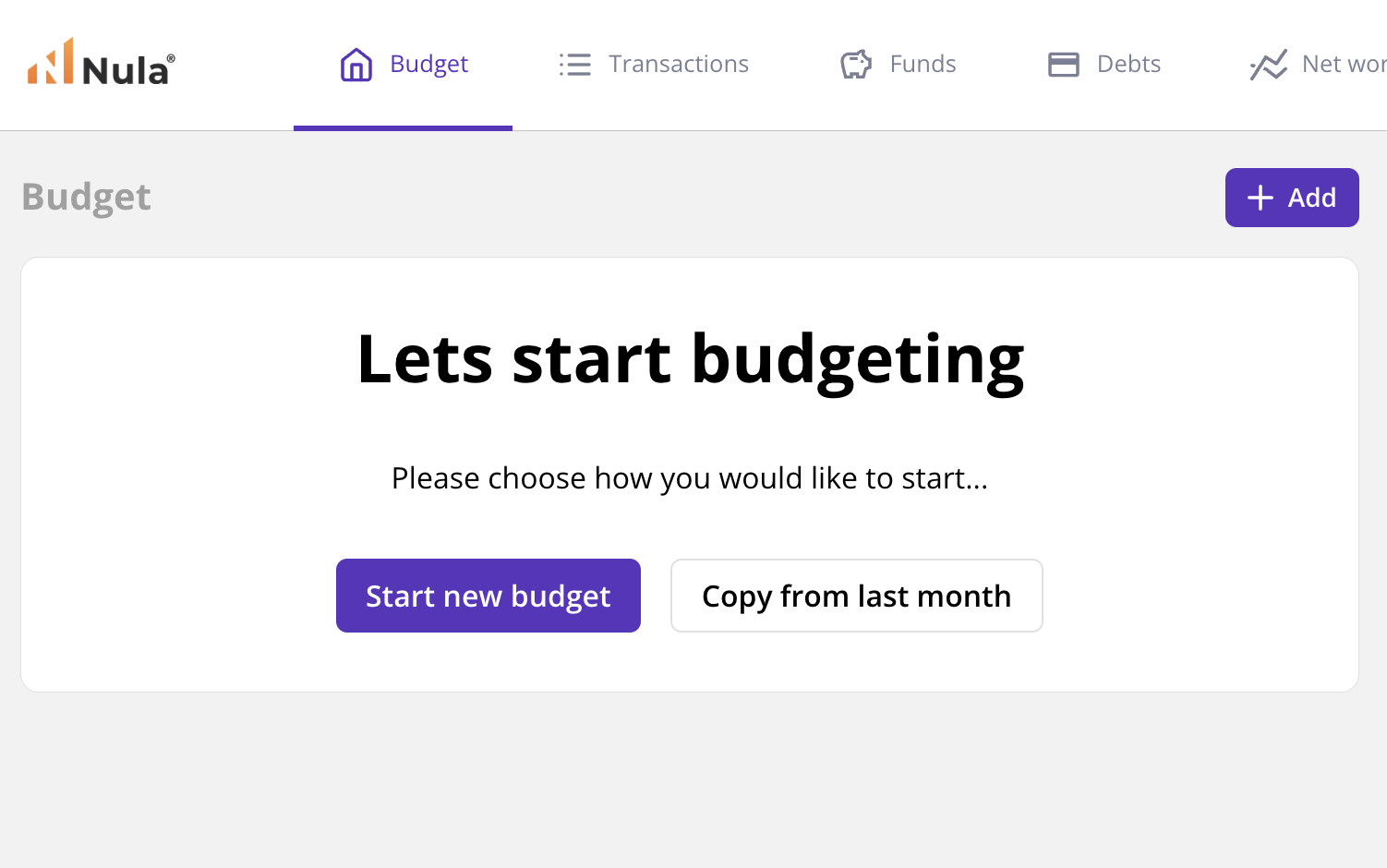 Screenshot showing options to create a new group